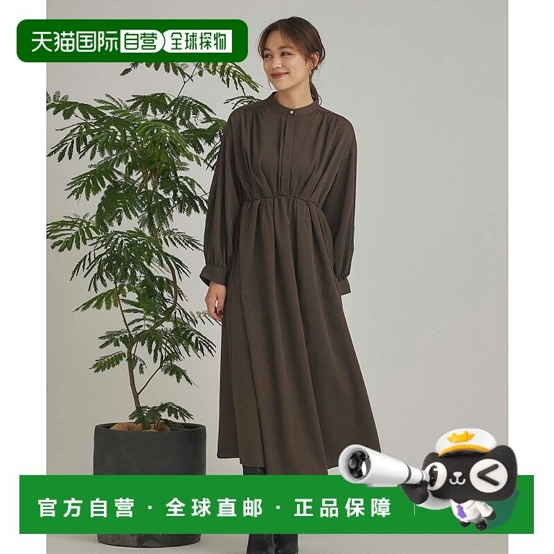 1h可退 日本直邮Edit Sheen 女士2way设计袖口连衣裙 SH24F0124