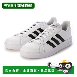 GRANDCOURT 黑 BASE 白 运动鞋 日本直邮adidas