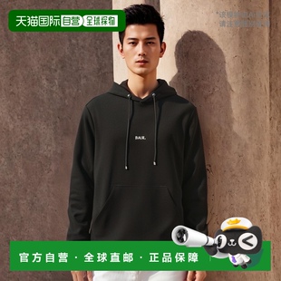 Q系列常规版 黑色卫衣 型连帽卫衣 REG 日本直邮BALR SERIES 男士