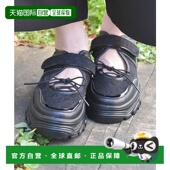 饰蕾丝拼接休闲鞋 1h可退 TL621X 女士 金属装 日本直邮axes femme