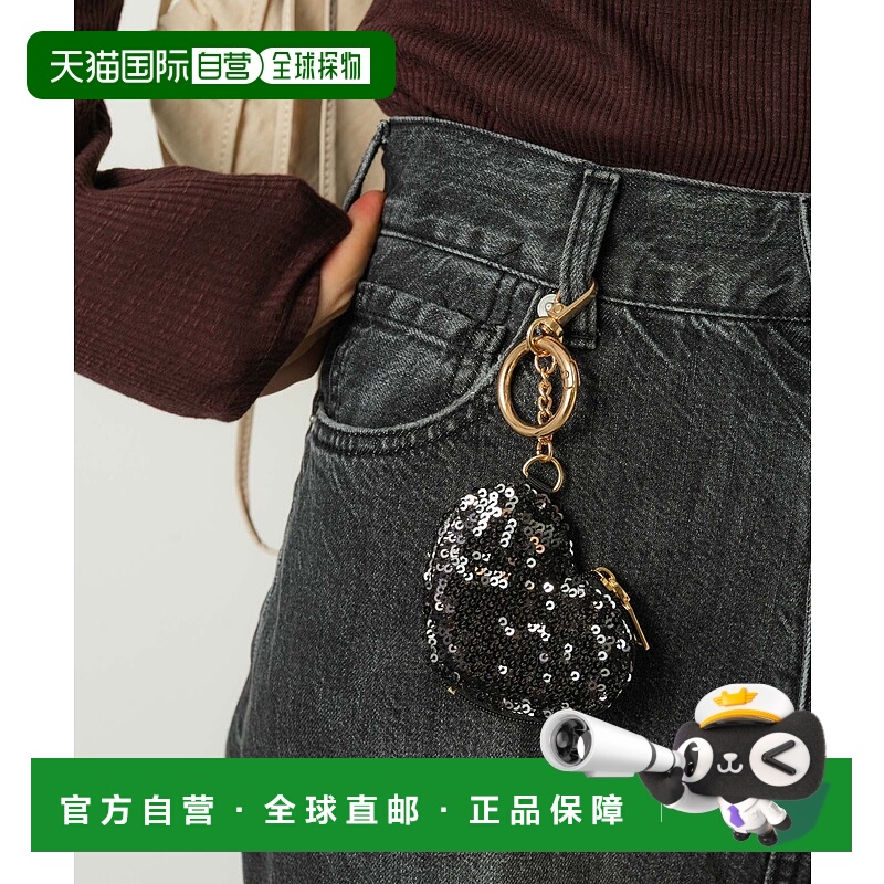 1h可退 日本直邮Sonny Label 女装 闪亮爱心零钱包 LAA62JJ005