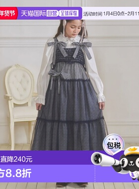 1h可退 日本直邮merry jenny 女装 蕾丝内搭纱裙背心连衣裙 28261