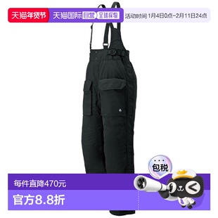 日潮跑腿Montbell蒙贝欧 男女款Polar羽绒背带长裤 CHBK L 110140