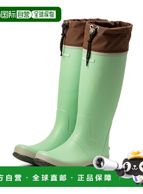 日本直邮 realiser 折叠雨靴RLS01女士长靴 抗菌防臭 雨靴