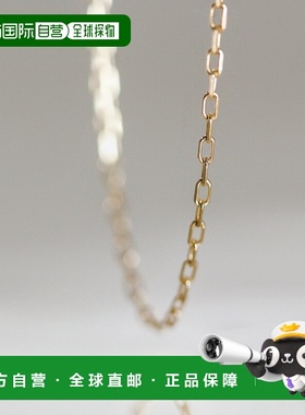 1h可退 日本直邮cui-cuiK10黄金小豆链70cm长款项链800074cuicui