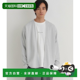 日本直邮BACK T恤套装 NUMBER男装 开襟针织衫 刺绣设 长袖 1h可退