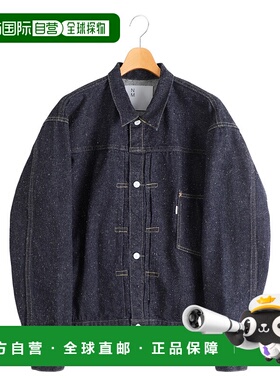 1h可退 日本直邮New Manual 男装 宽松版型 T背设计 原创丹宁夹克