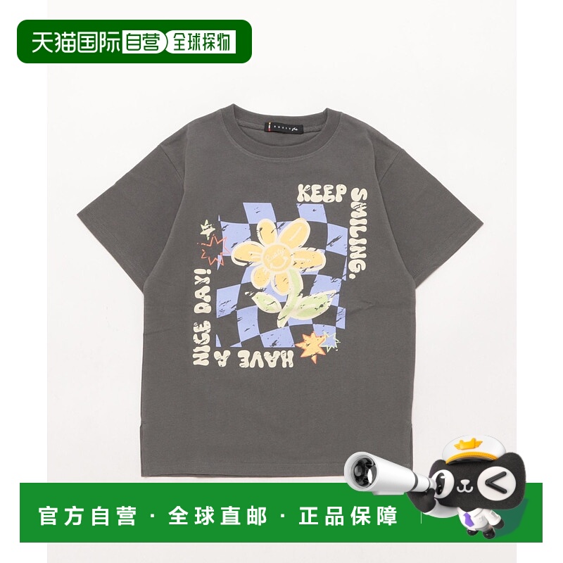 1h可退 日本直邮RUSTY 儿童设计款短袖T恤 965503
