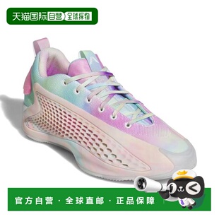 日本直邮adidas 安东尼 爱德华兹1低帮篮球鞋 JR3915