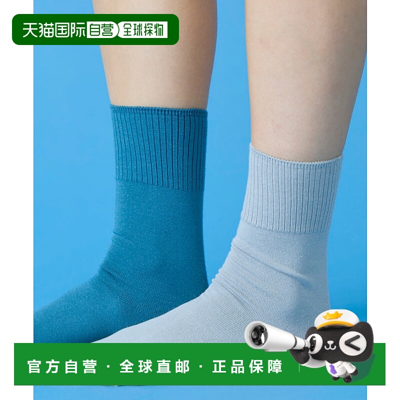 1h可退 日本直邮meri ja kuu 男女同款 真丝棉质 圆头袜 HPI SDBW