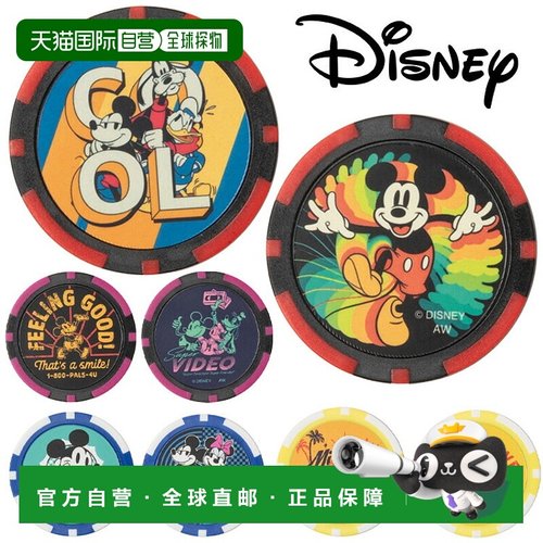 日本直邮迪士尼高尔夫球手标记 4.0x2 标记 (XYMG5FM1) 2025 型号