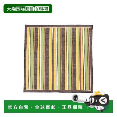 1h可退 日本直邮Vincenzo Miozza 男士棉麻条纹颈巾 21470108085