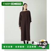 1h可退 ZU61JH boat领宽松袖 日本直邮ZUCCa女装 布克蕾针织连衣裙