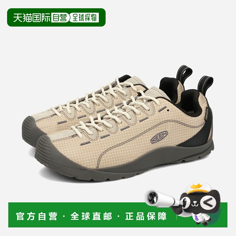 日本直邮KEEN 女士 Jasper Nylon WP 低帮防水运动鞋修道院石色/