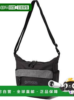 【日本直邮】Outdoor 单肩包/旅行包 H黑色 22459947