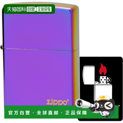 【日本直邮】Zippo 打火机防风黄铜标志钛涂层极光 MFZ-TIRB
