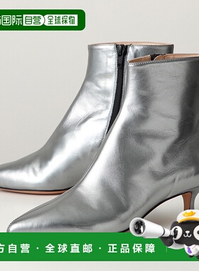 日本直邮FABIO RUSCONI 短靴 I 2403 LUXOR 女士金属皮革尖头鞋 A