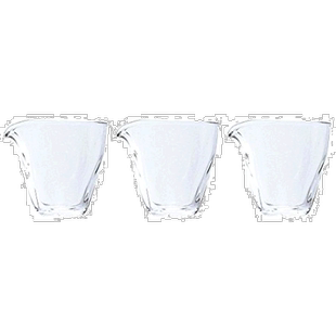 【日本直邮】ADERIA 单注口酒杯 Tebineri 160ml 3件套 可机洗 日