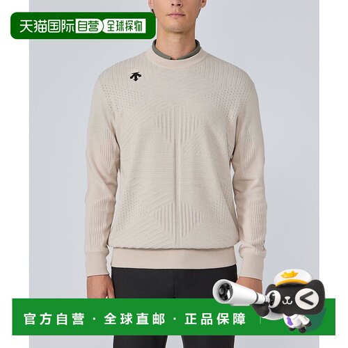 日本直邮DESCENTE 桑德・舒菲勒 HEAT NAVI防水毛衣 高尔夫品类