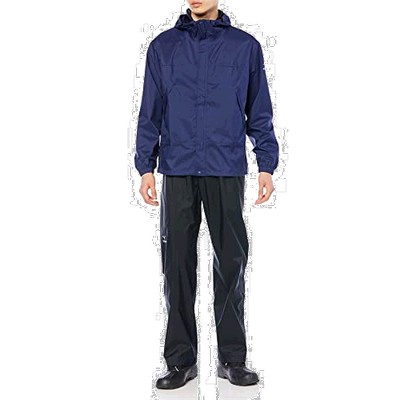 【日本直邮】美津浓 GORE-TEX 钓鱼防水套装 B2JG2A01 藏青 S雨衣
