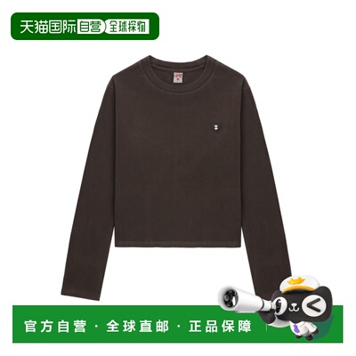 1h可退 日本直邮A BATHING APE 女装 心形徽章 扎染长袖T恤 CL702