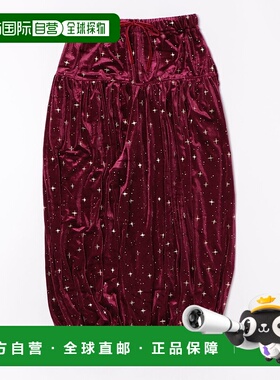 1h可退 日本直邮CAYHANE 女装 星星印花宽松垂感贝罗阿兰丁裤 CAS