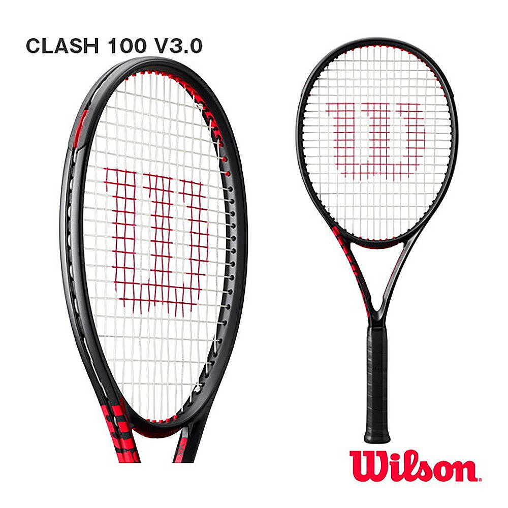 日本直邮Wilson威尔胜25年新款CLASH V3系列专业全碳素网球拍空拍