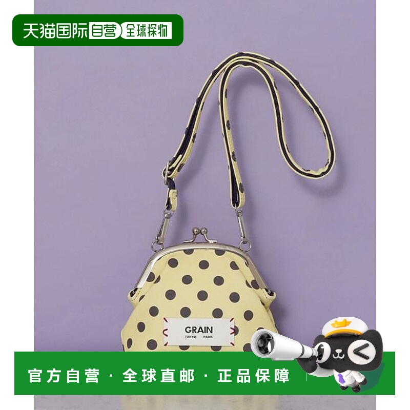 1h可退 日本直邮官方授权 CIAOPANIC 水玉图案口金迷你单肩包