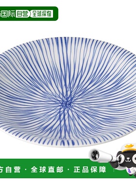 【日本直邮】Saikaitoki西海陶器 盘 波佐见烧 5寸 十草 17839