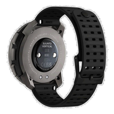 日本直邮SUUNTO VERTICAL TITANIUM SOLAR BLACK 智能手表 太阳能