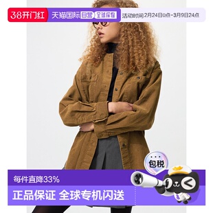 日本直邮Uniqlo 无 牛仔布长袖衬衫夹克 480318优衣库外套