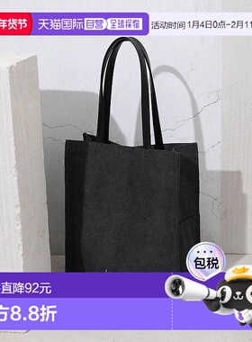 日本直邮Ungrid 水洗棉质帆布大号托特包 [U02348AW22172]手提包