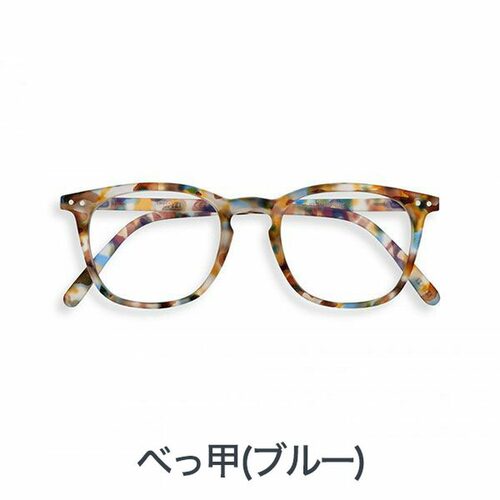 日本直邮IZIPIZI #E 防蓝光阅读眼镜屏幕阅读专用黑玳瑁蓝男女通+