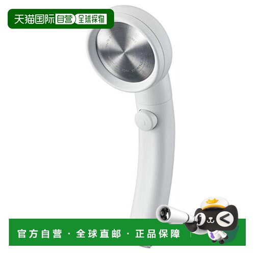 日本直邮Sanei三荣 淋浴头 50%节水 角度调节 白色PS383-82XA