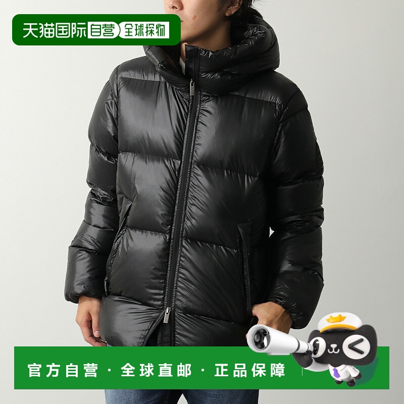 日本直邮PYRENEX Barry 男士法国鸭绒羽绒服(HUY017P)带连帽和0