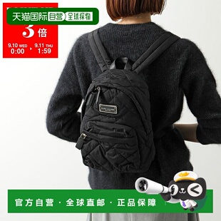 日本直邮MARC JACOBS 背包 M0016679 女士绗缝尼龙迷你背包带标志