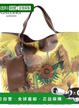 1h可退 日本直邮COOCO女士经典名画设计托特包艺术感手提袋 25131