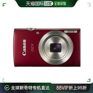 薄型轻量机身 180 IXY 旅行 红色 Canon 活 日本直邮 数码 相机