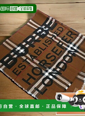 日本直邮Burberry 围巾 男女通用品牌 Burberry 意大利 8057385 D