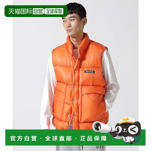 日本直邮AVIREX 城市羽绒背心夹克 [AV1129EM018403] 背心夹克