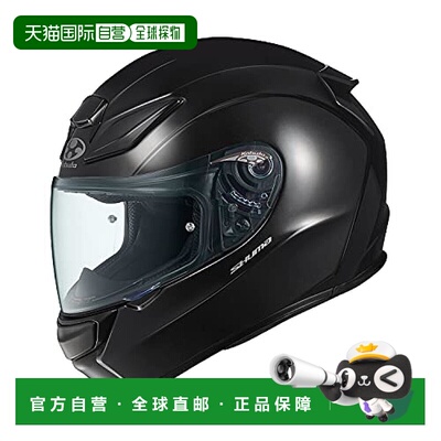 【日本直邮】Ogk Kabuto摩托头盔全脸SHUMA 金属黑 S