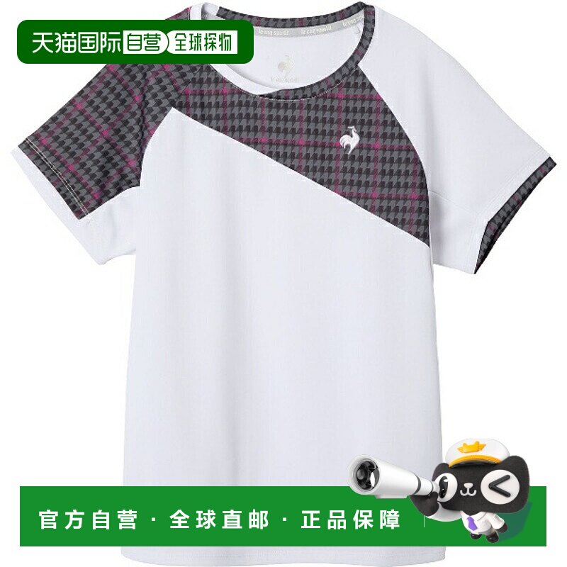 日本直邮Le coq sportif 女士短袖网球衫 (LN5FHT31L-WH00)