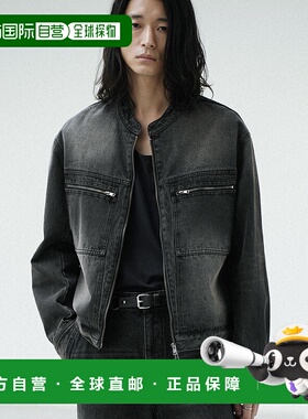 1h可退 日本直邮WYM LIDNM 男女同款复古水洗牛仔机车夹克 WYjk11