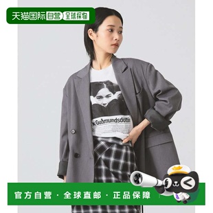 女装 BEAMS 肩垫设计 显瘦剪裁 型双排扣 1h可退 大版 日本直邮Ray