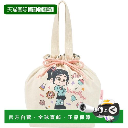 【日本直邮】斯凯达 无敌破坏王 巾着型保冷保温便当包