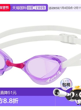 日本直邮VIEW View 游泳镜 BladeF 普通镜片游泳 V122SA-LV 水下