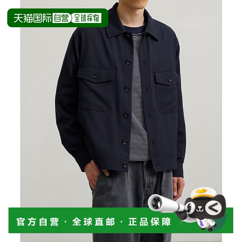 1h可退 日本直邮PUBLIC TOKYO 男士宽松版CPO夹克外套 154550010