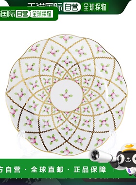 日本直邮HEREND 貂皮风格玫瑰 SPROG 20517-0-00 盘子 19cm 盘子