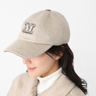 日本直邮Max Mara 女士 Durante 棒球帽 米色 2524576052600 032
