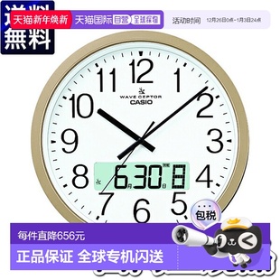 时钟 CASIO 卡西欧 日本直邮IC 时钟礼品 9JF 挂钟 品牌 4100J